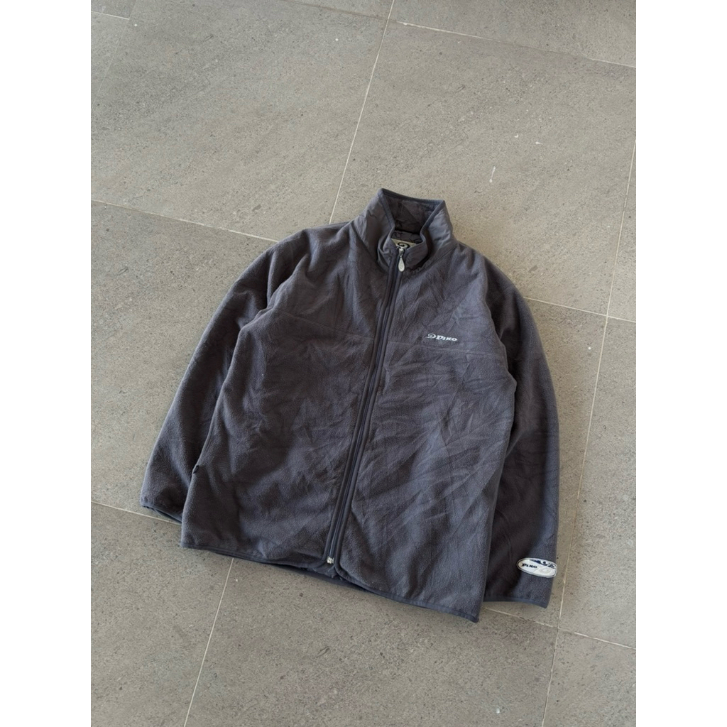 jacket piko full-zip vintage 00s