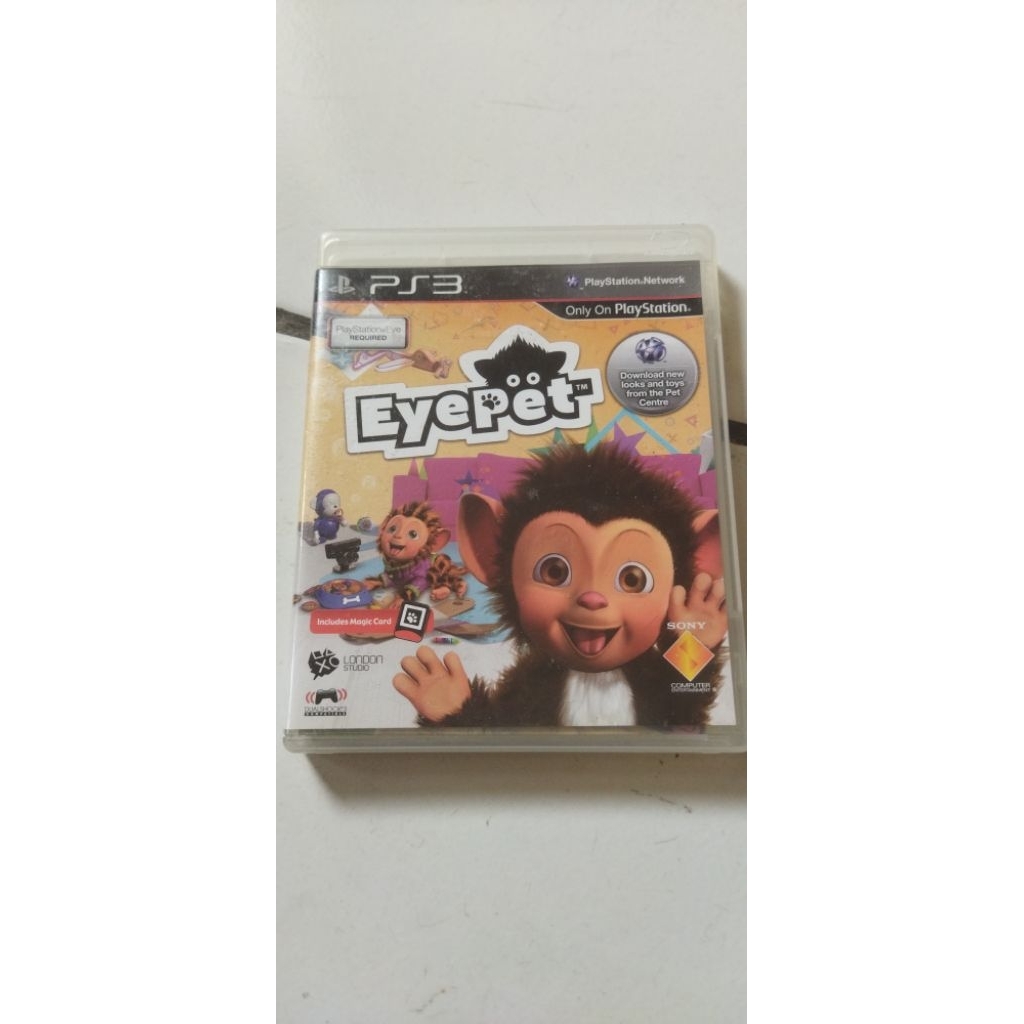kaset ps3 eyepet seken
