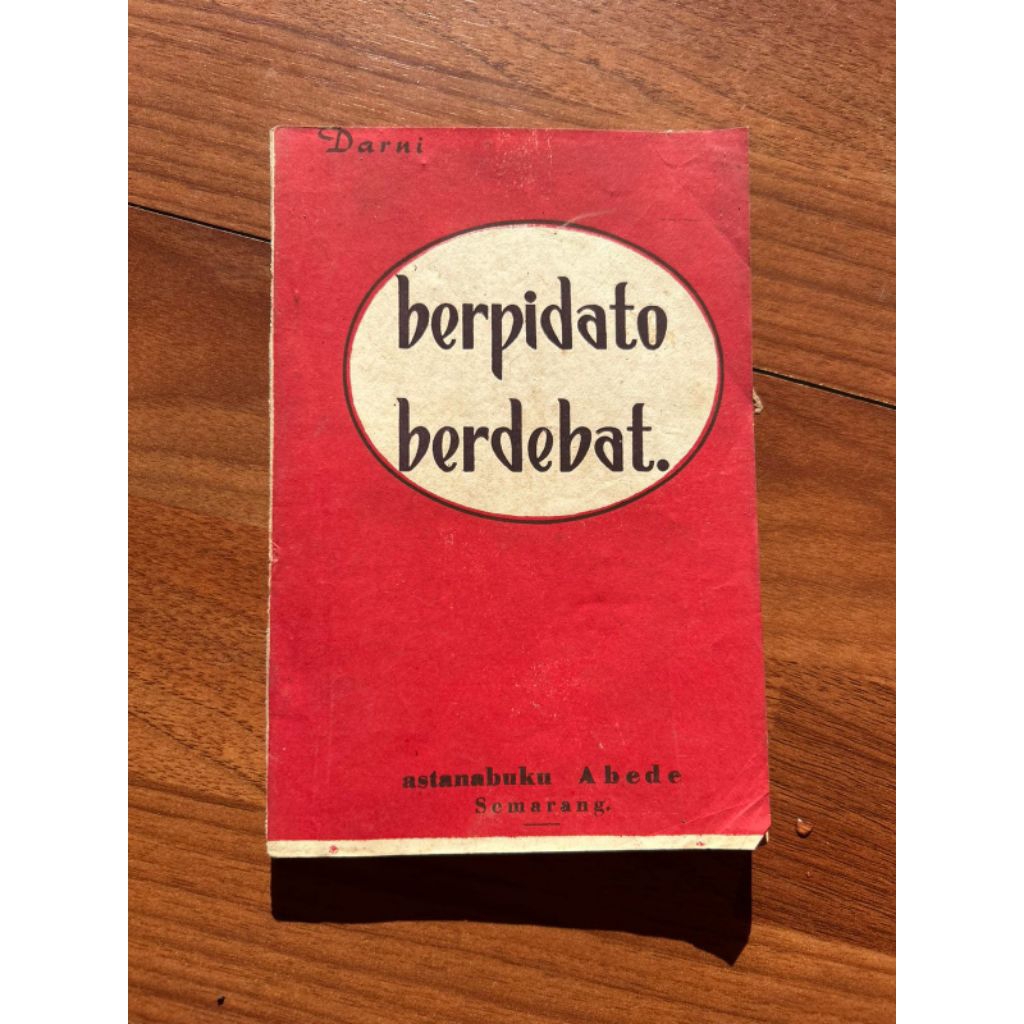 buku - BERPIDATO BERDEBAT