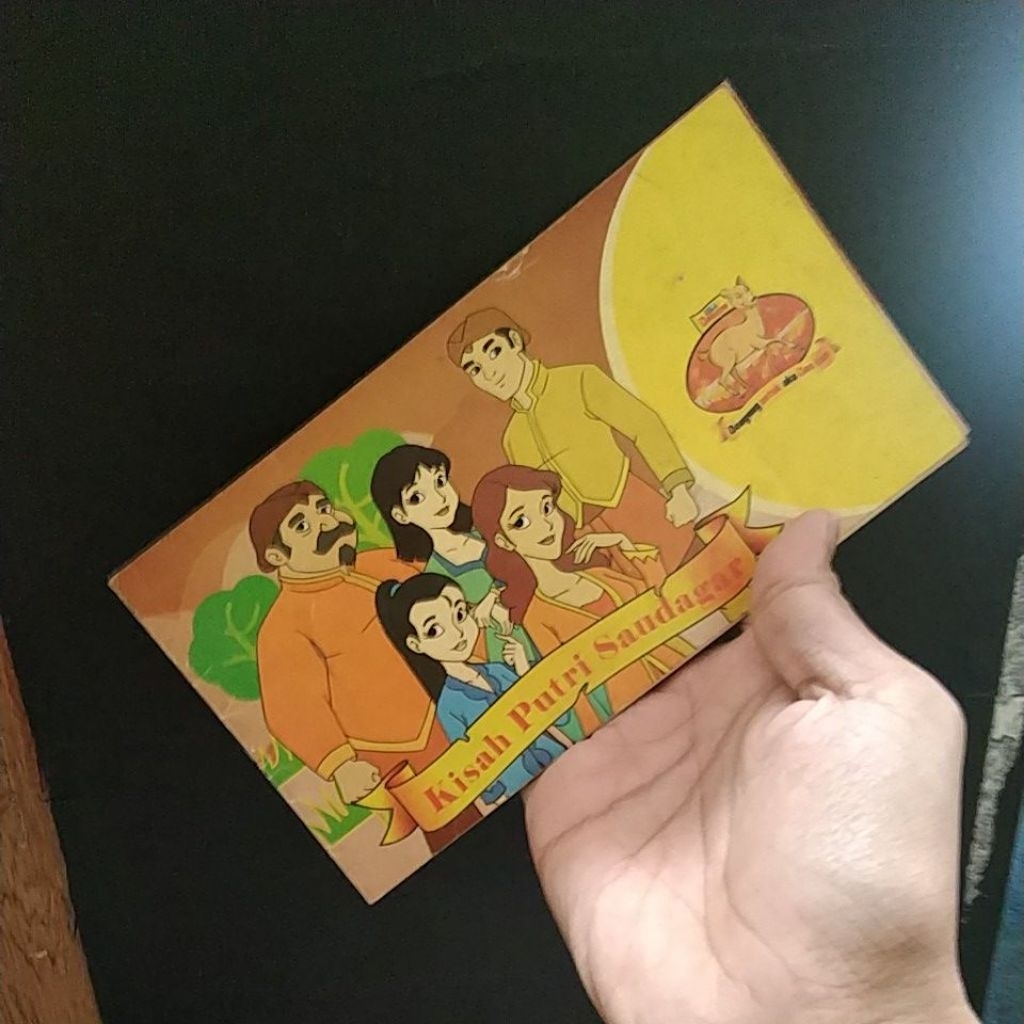 KOMIK DONGENG DANCOW KISAH PUTRI SAUDAGAR .