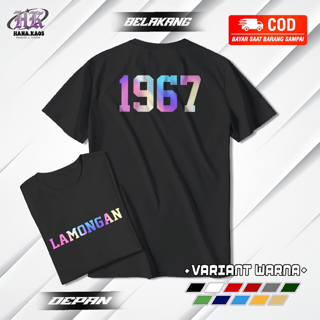 HANAKAOS - Kaos Persela "Lamongan Reflektif" - LA Mania / Curva Boys 1967 / Laskar Joko Tingkir - la
