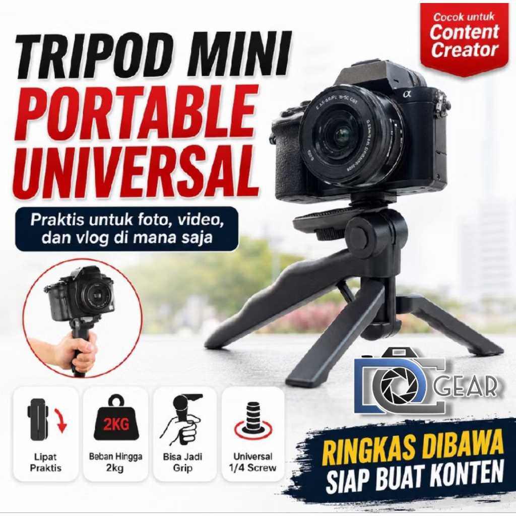 Tripod Mini untuk kamera , handphone dan gopro - GP264