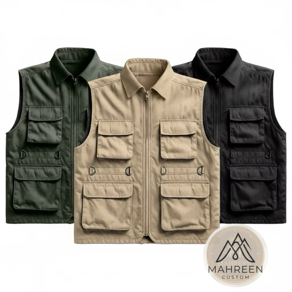Rompi Vest Tactical Outdoor Ada Kerahnya Bahan Ripstop 007