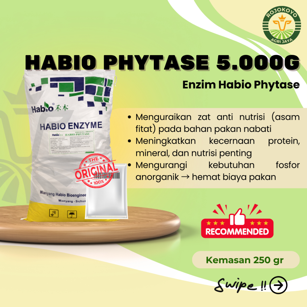 High Phytase Enzyme-Digestable Anti Nutrisi Pakan Ternak