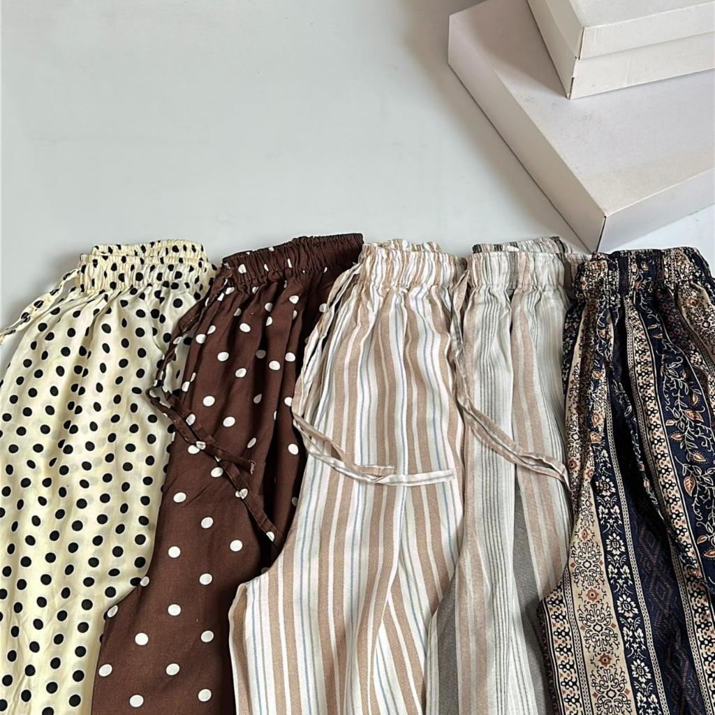 NNHABIT | KULOT RAYON TWILL | CELANA KULOT RAYON