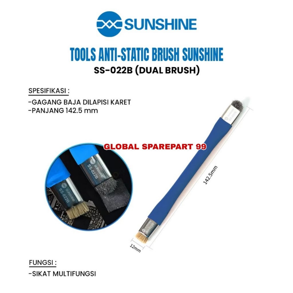 TOOLS ANTI-STATIC BRUSH SUNSHINE SS-022B