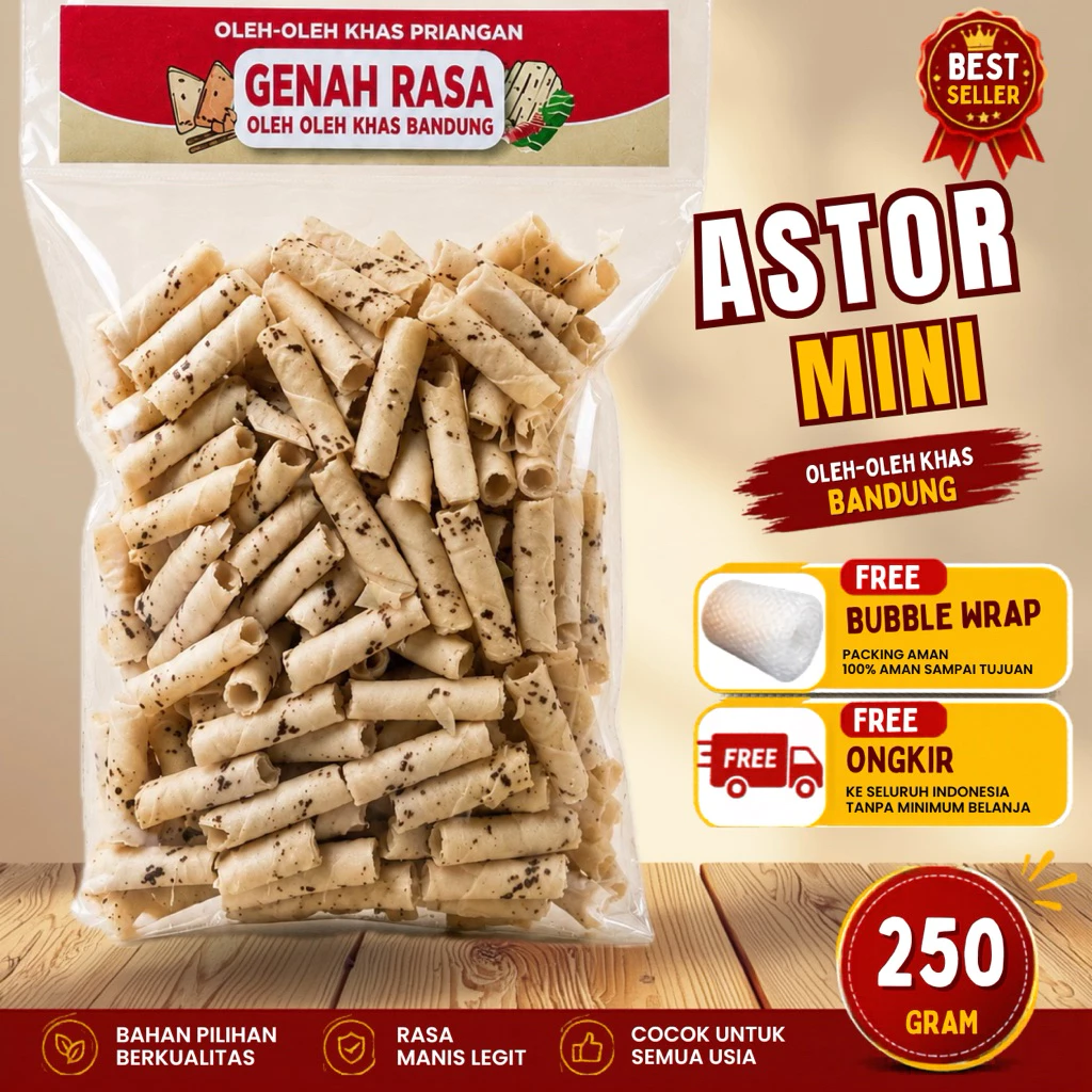 Astor Mini Vanilla 250 g & 500 g