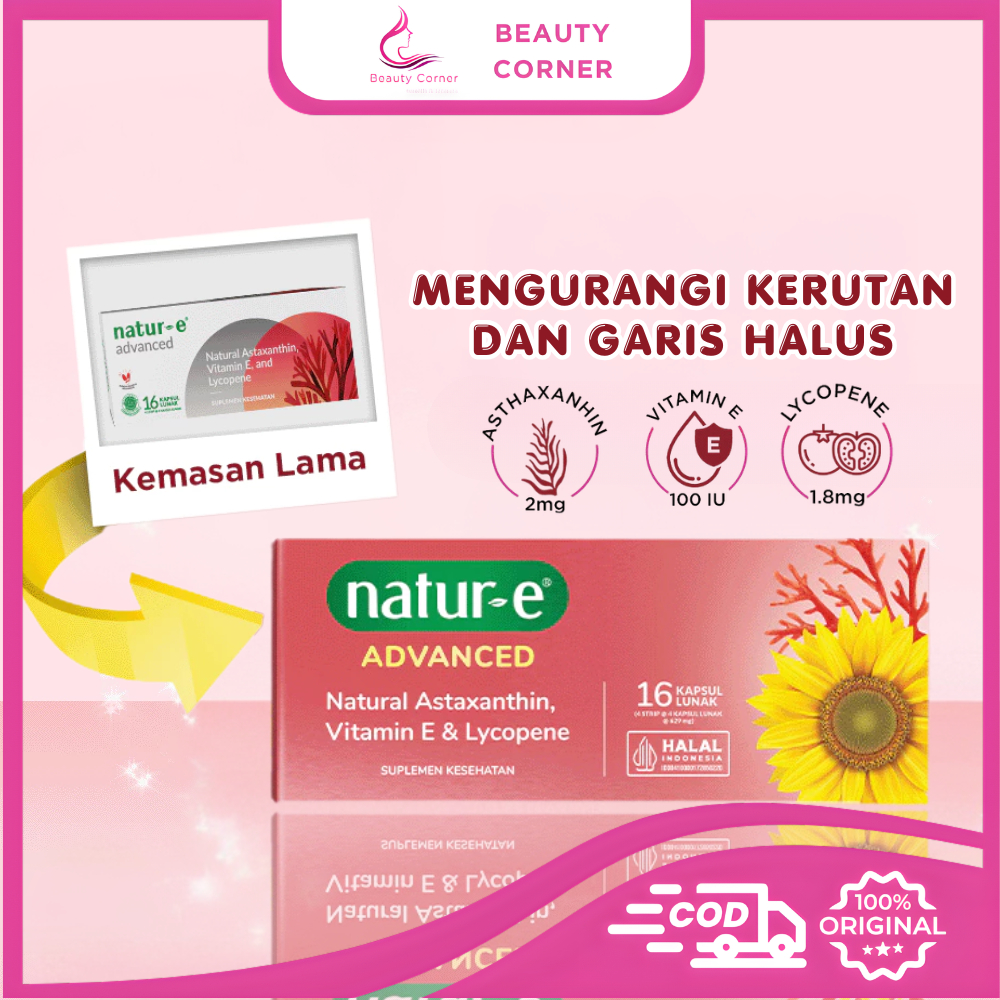 Natur-E Advanced Natural Astaxanthin Vitamin E And Lycopene