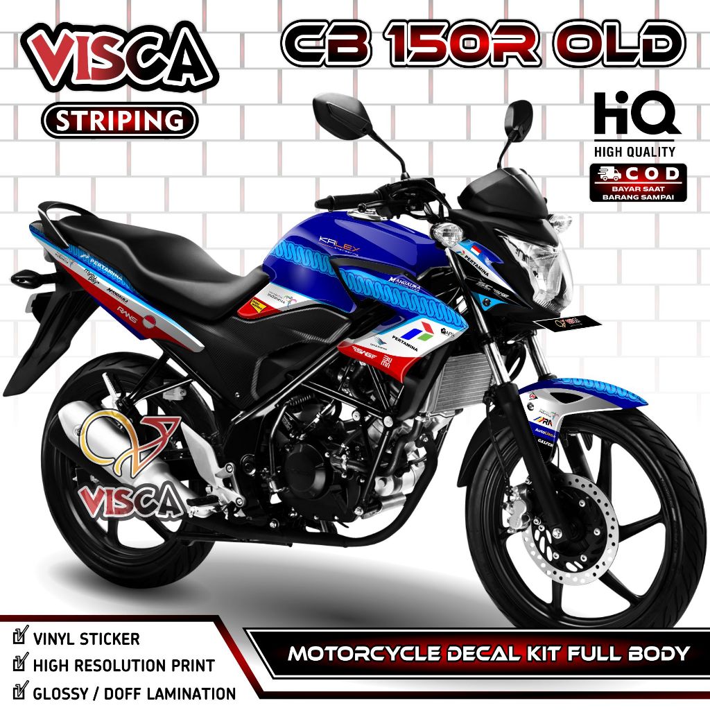 Decal CB150r Old Full Body - Stiker CB150r Old Full Body - Dekal CB150r Old Full Body - Striping CB1
