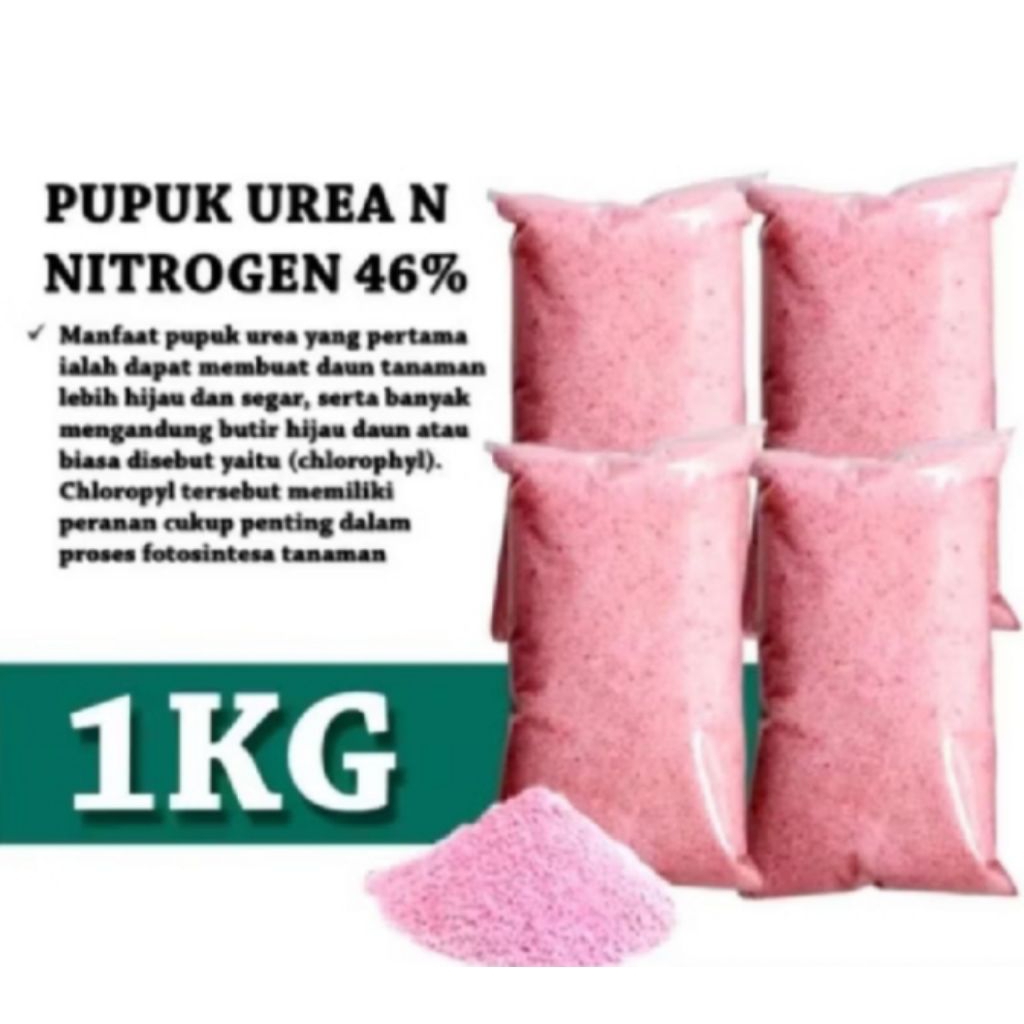 pupuk urea pink 1kg/pupuk urea 1kg pink/pupuk urea