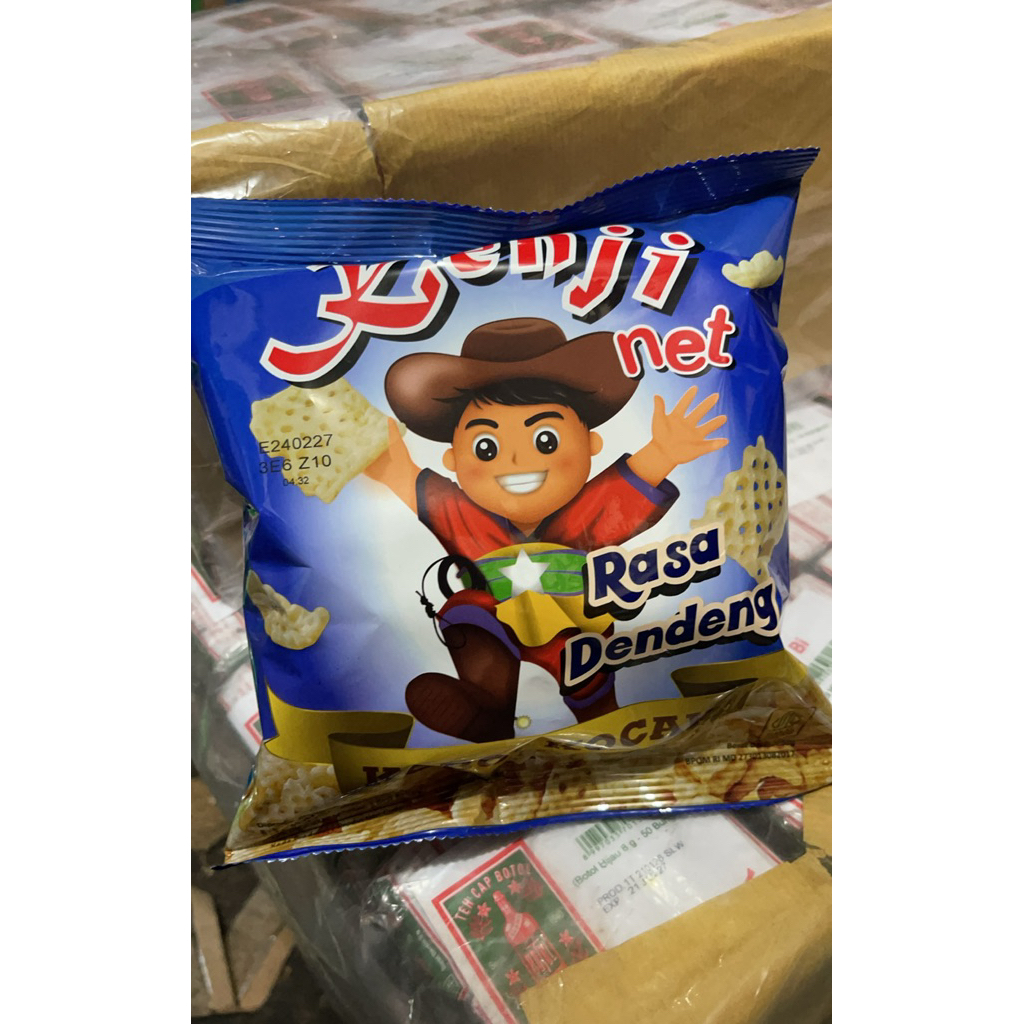 Kenji net Koboi Kocak rasa dendeng @30gr 1pcs