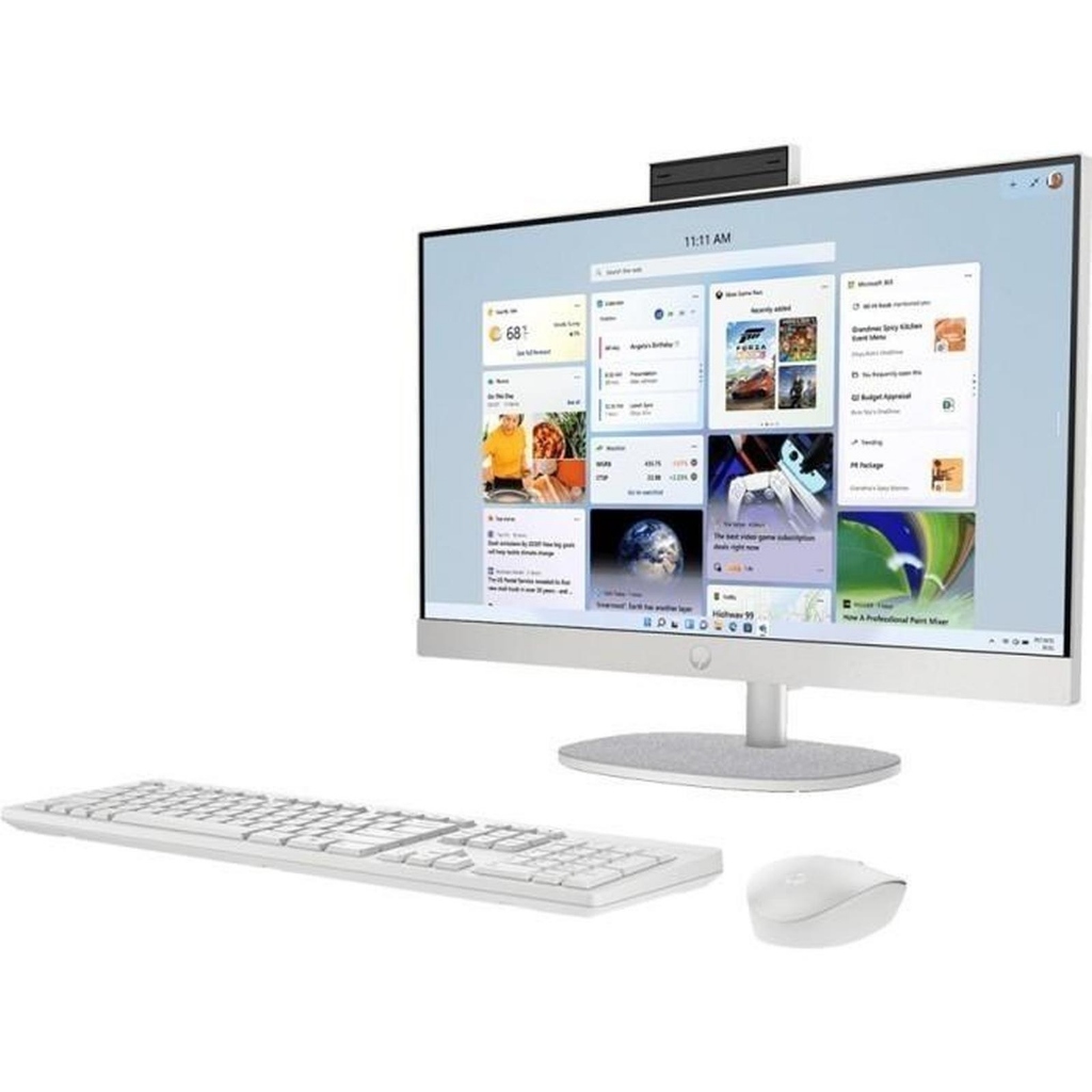 HP All In One Touch cr2569d Ultra 7 255U 16GB RAM SSD Windows 11 Home, Office Home 2024 23.8"