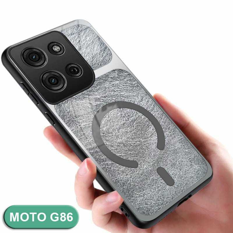 SoftCase Glass Kaca MOTOROLA G86 POWER - Casing HP MOTOROLA G86 POWER - N234