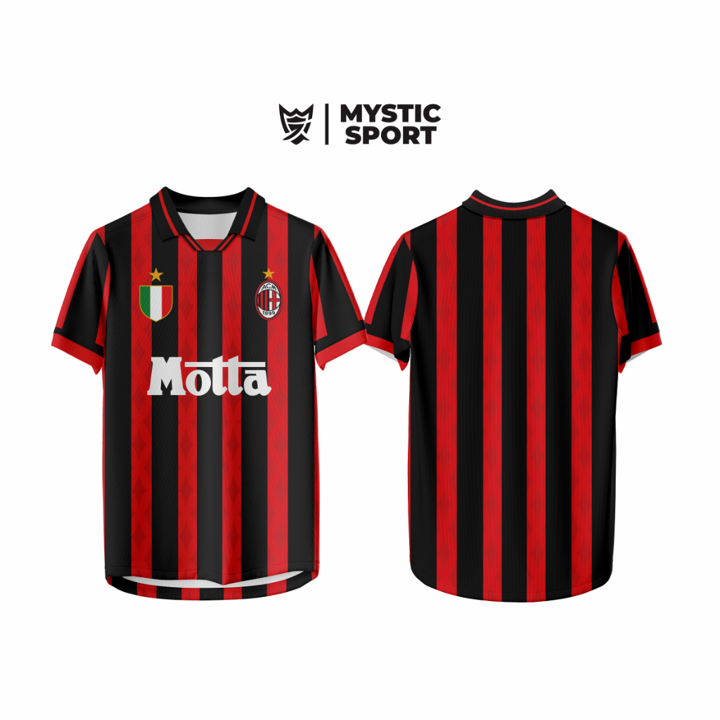 Jersey Fantasy / Retro AC Milan Full Printing