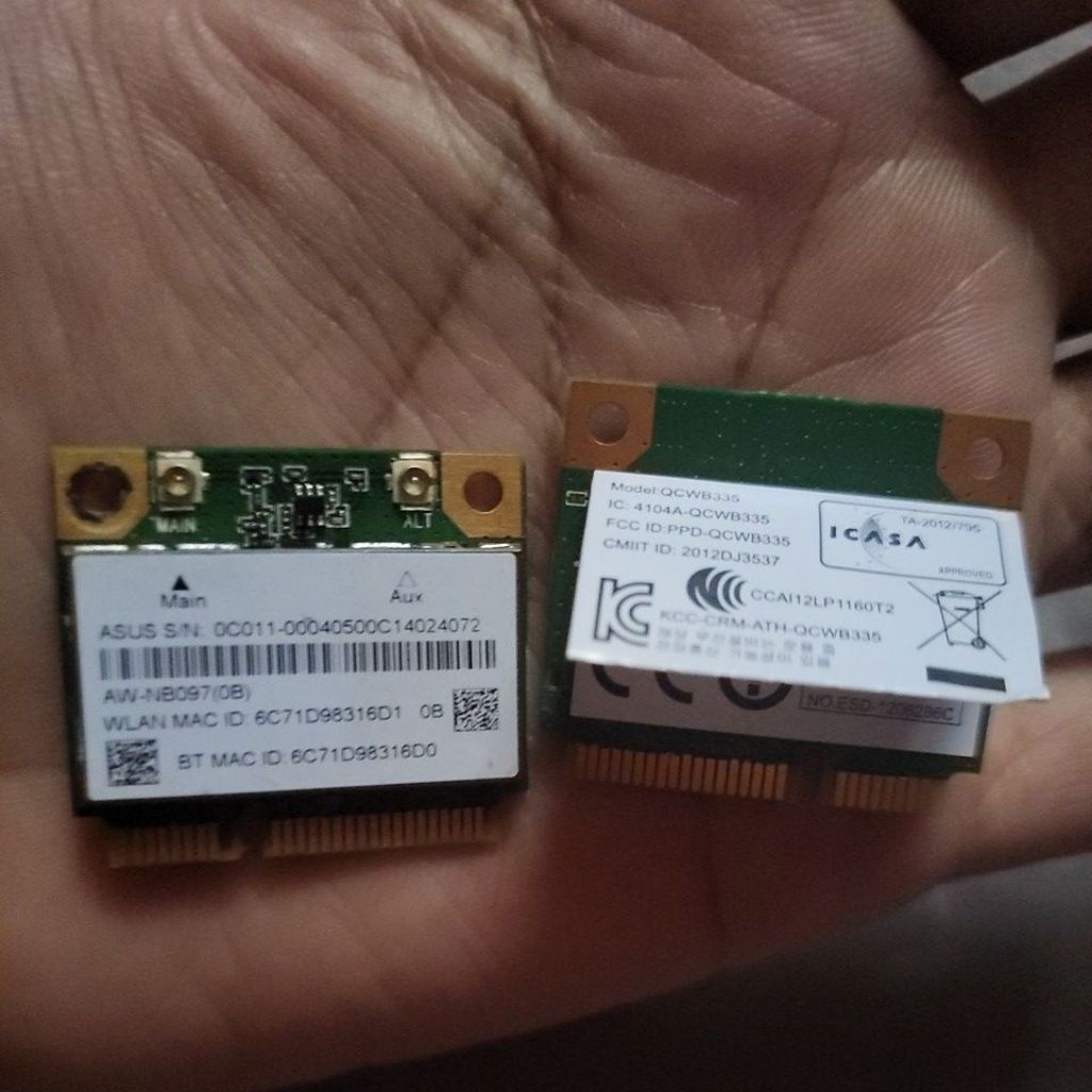WIFY CARD COPOTAN ASUS QCWB335/AR5B225