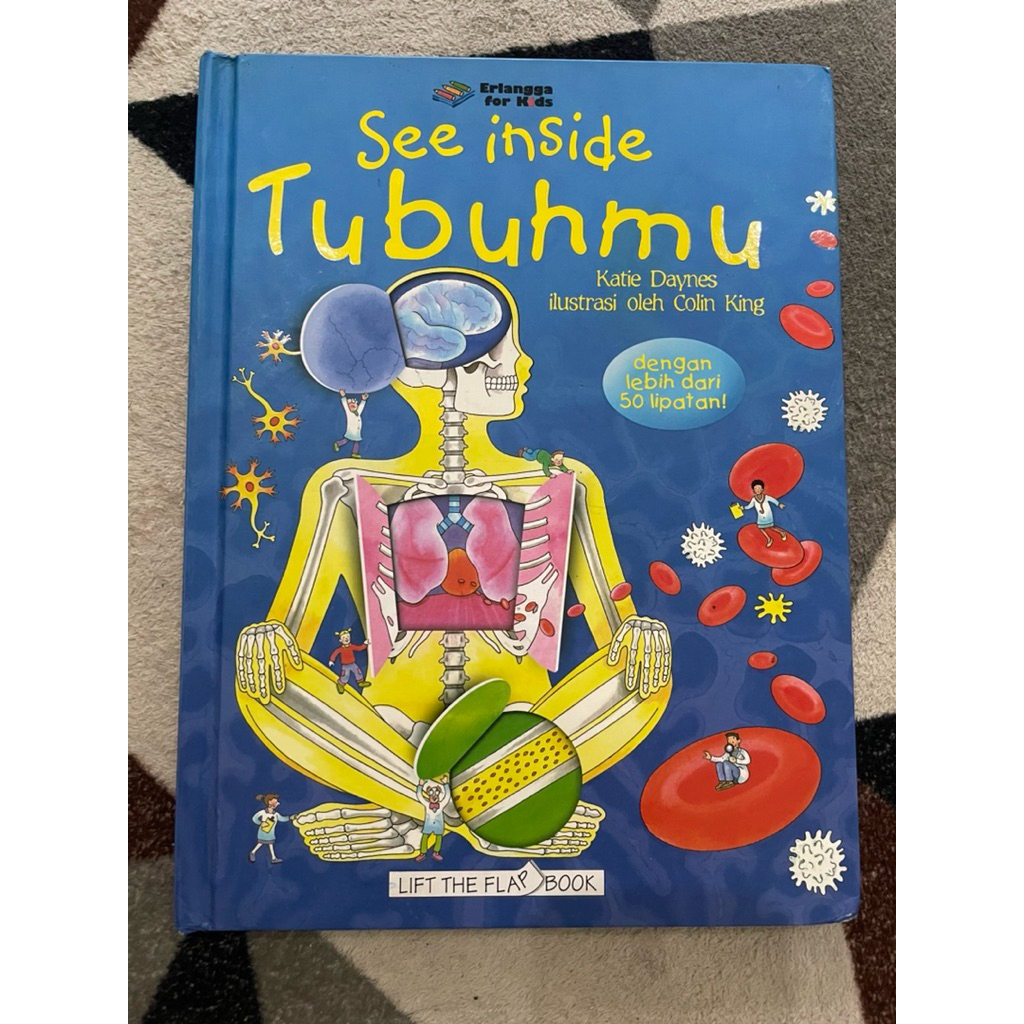 Erlangga for Kids See Inside Tubuhmu Preloved