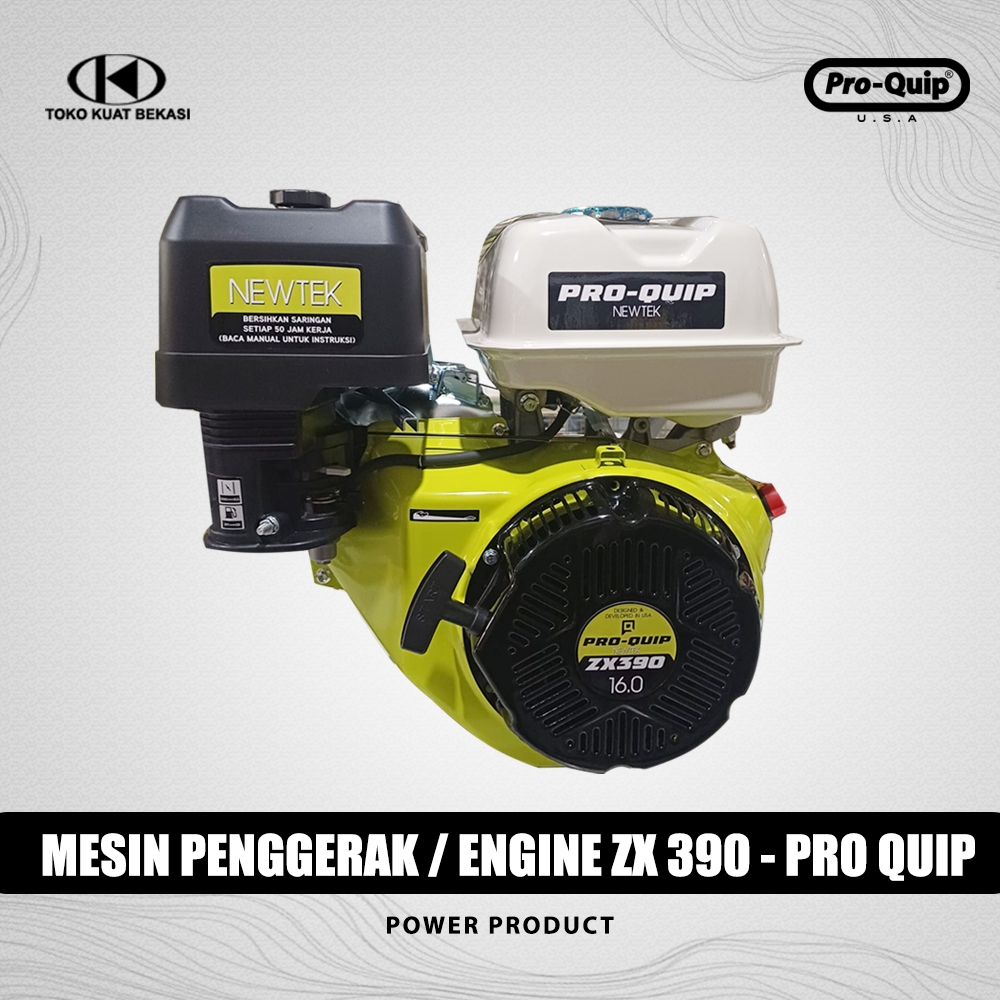 Mesin penggerak / Engine Pro Quip tipe ZX 390 16HP
