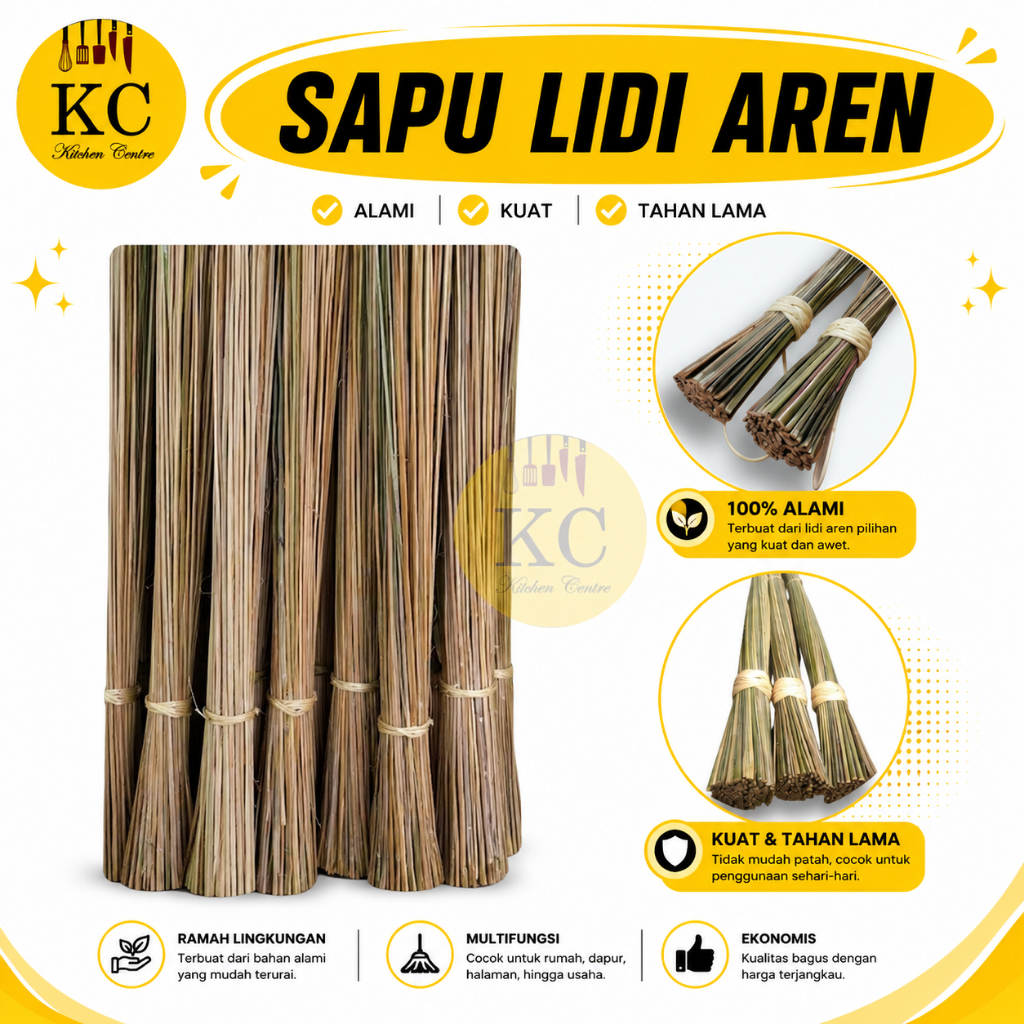 Sapu Lidi Aren Asli Sapu Lidi Halaman Sapu Lidi Aren Kualitas Super