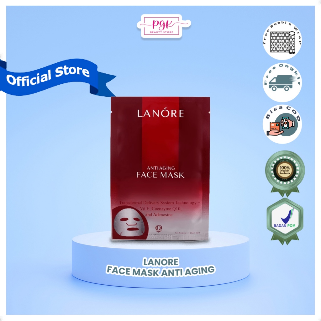 LANORE-FACE MASK ANTI AGING