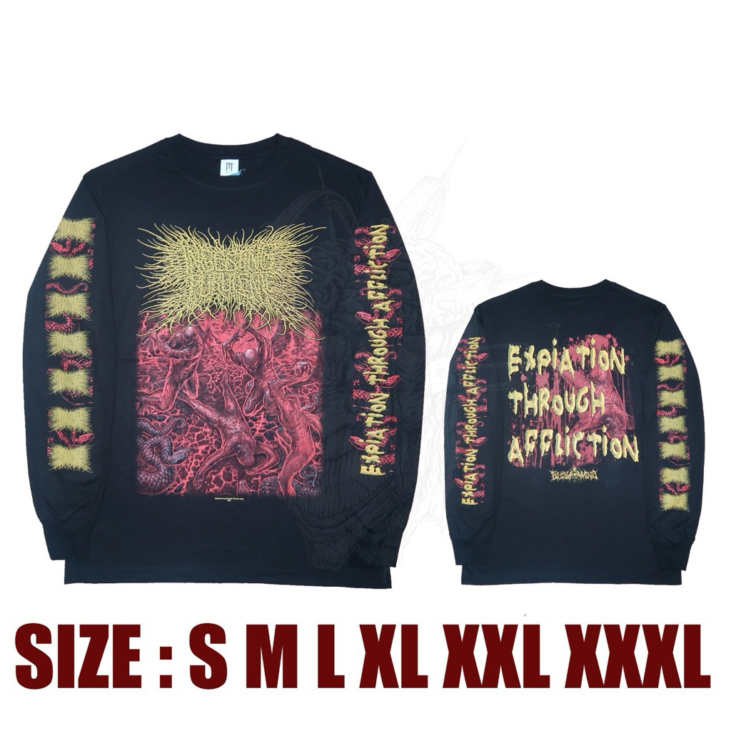 LONGSLEEVE - INGESTING PURULENCE - ExpiationThrough Affliction - LONG SLEEVE ORIGINAL | Long sleeve 