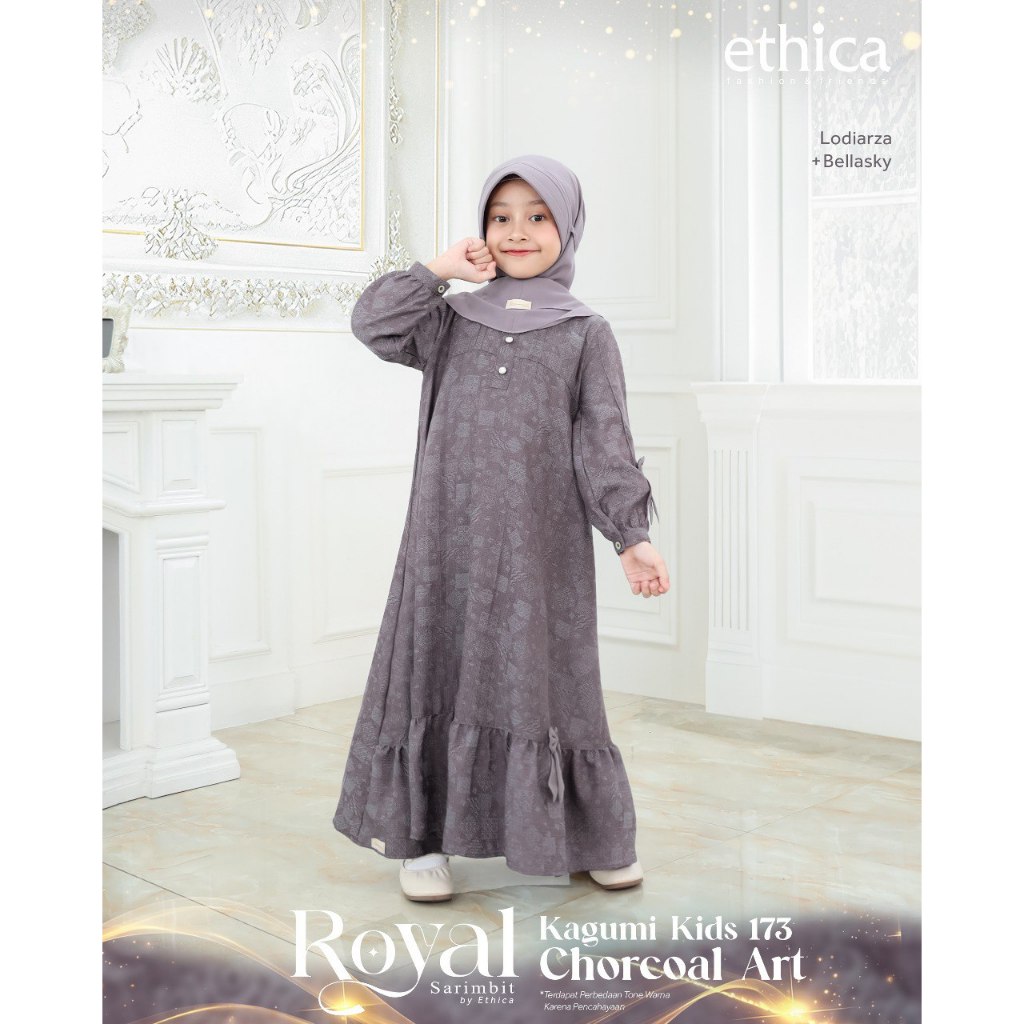 GAMIS ANAK MUSLIMAH KAGUMI KIDS 173 PROMO BY ETHICA