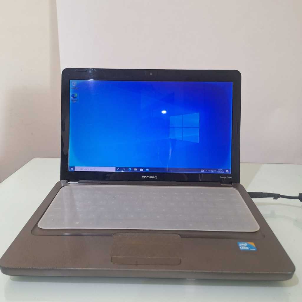 Laptop Compaq Presario CQ42 Second Bekas Nyala Normal