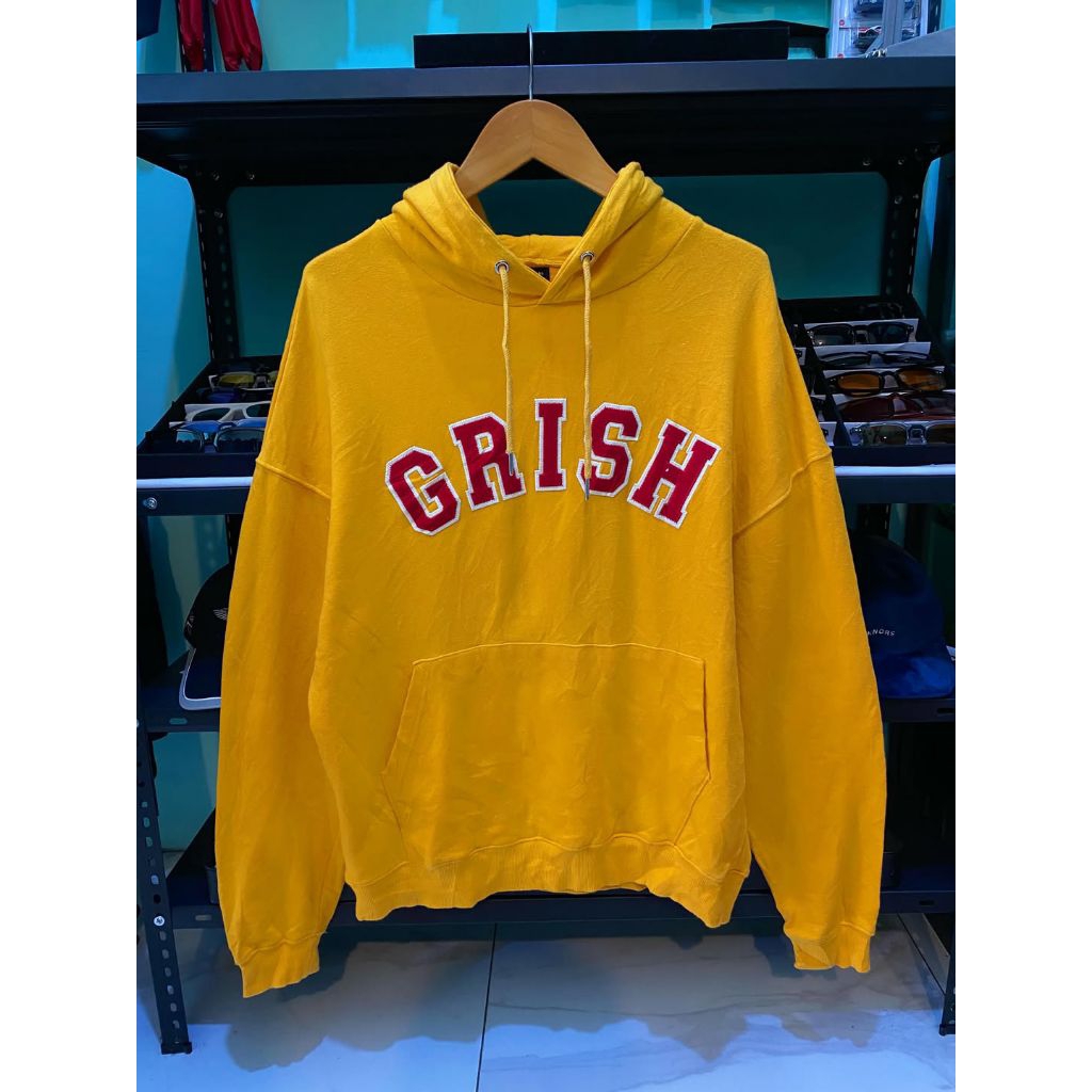 Hoodie Grish brand korea bordir logo Authentic