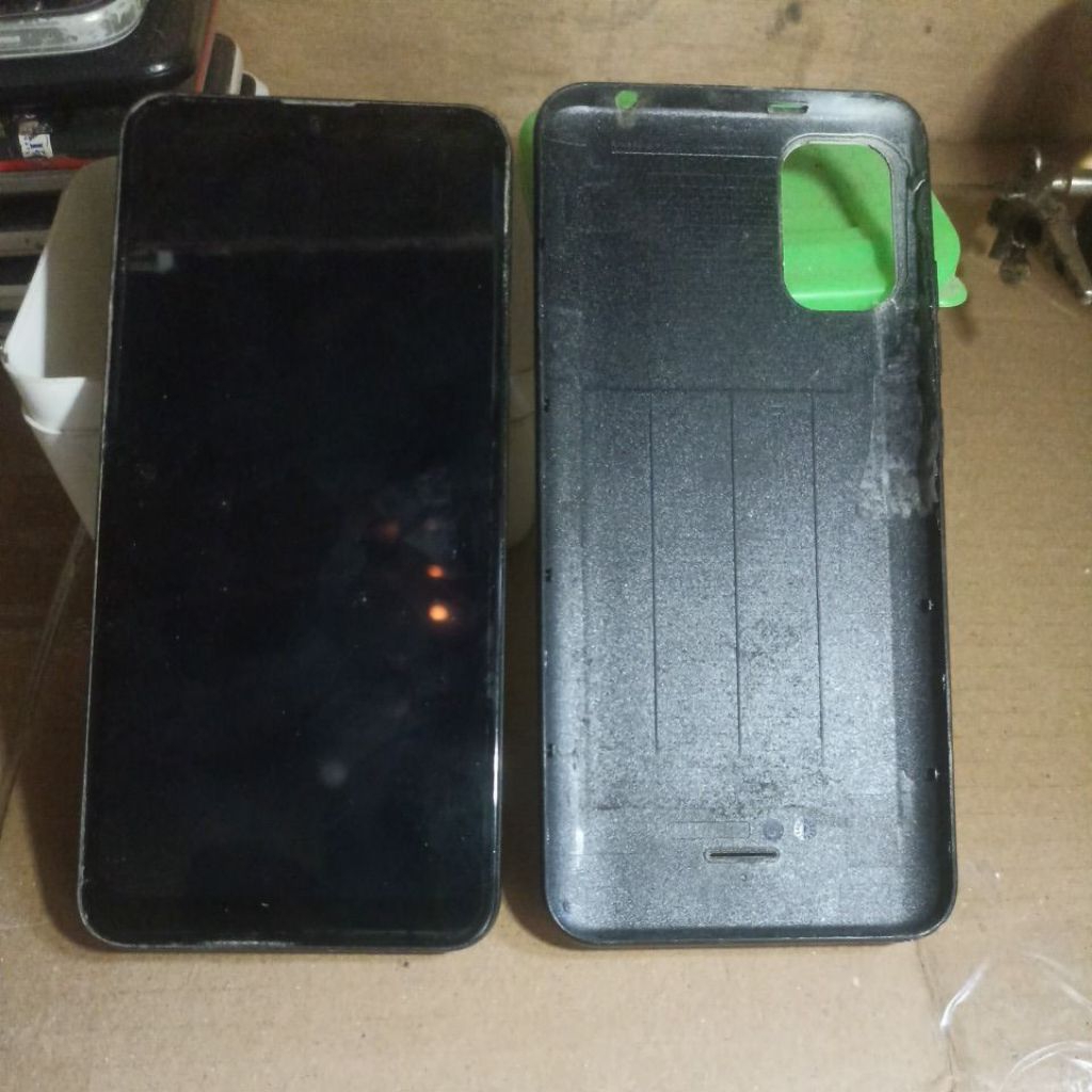 lcd frame+casing housing Fullset Evercoss M6A