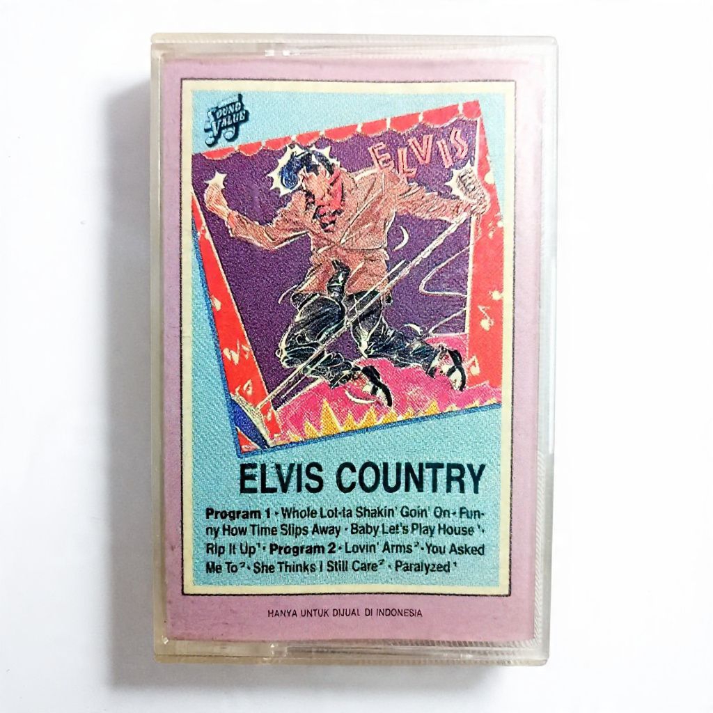 Kaset Elvis Presley - Elvis Country