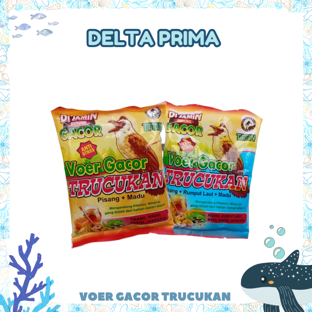 VOER GACOR TRUCUKAN BY SINAR SAKTI - Sachetan ±150 Gram Blitar - Jawa Timur.