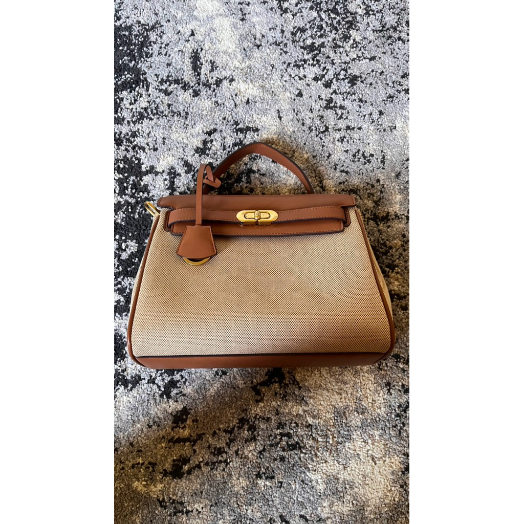 preloved tas staccato cream