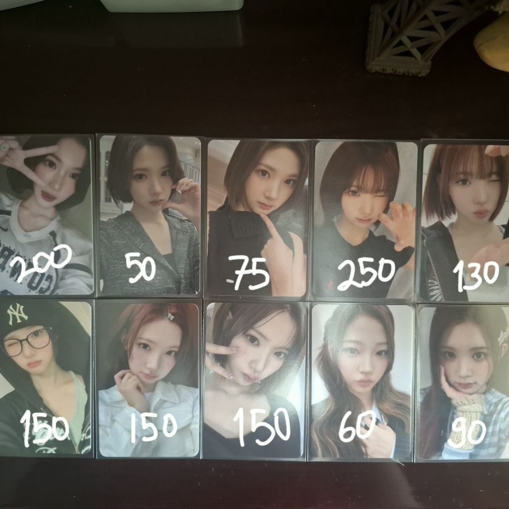 [READY STOCK] Photocard hearts2hearts h2h jiwoo stella ian yeon