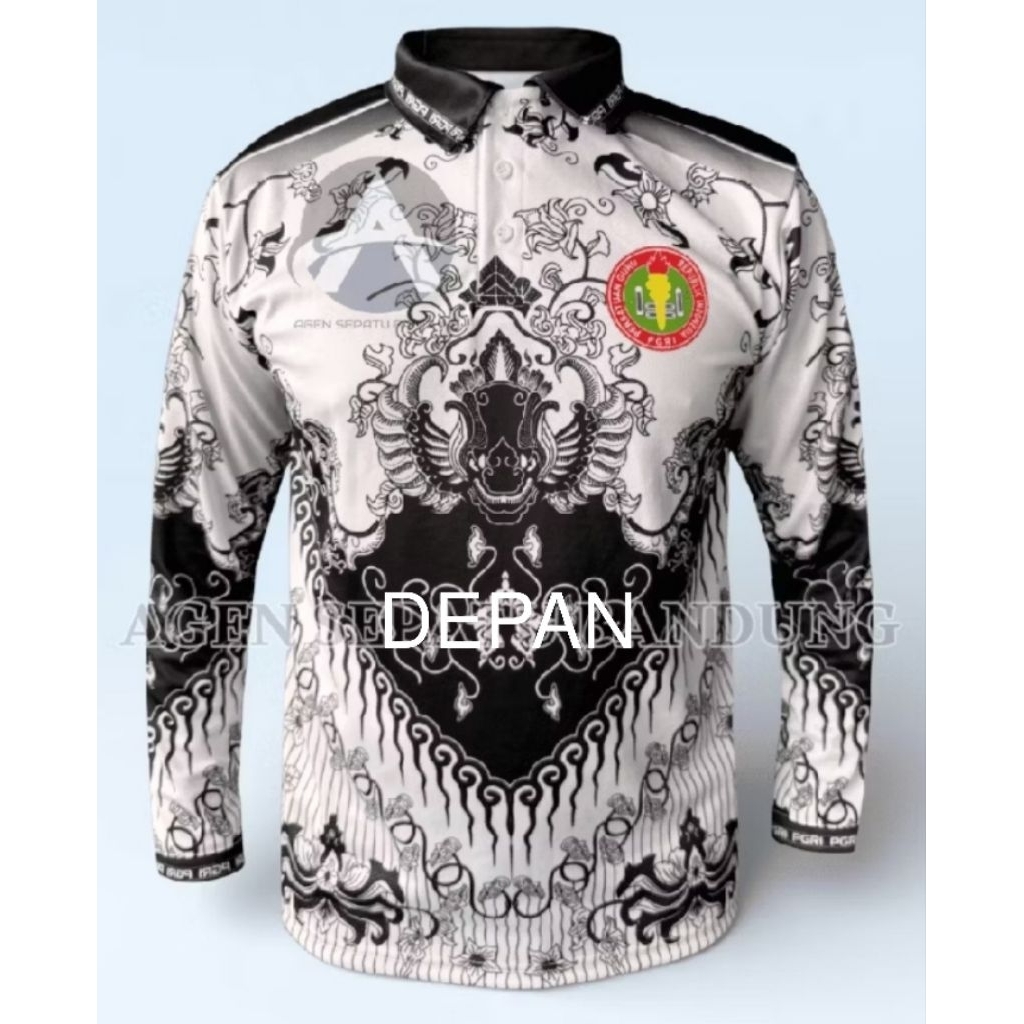 Jersey Kaos Printing PGRI Baju Olahraga Guru ASN PNS Pemda PPPK