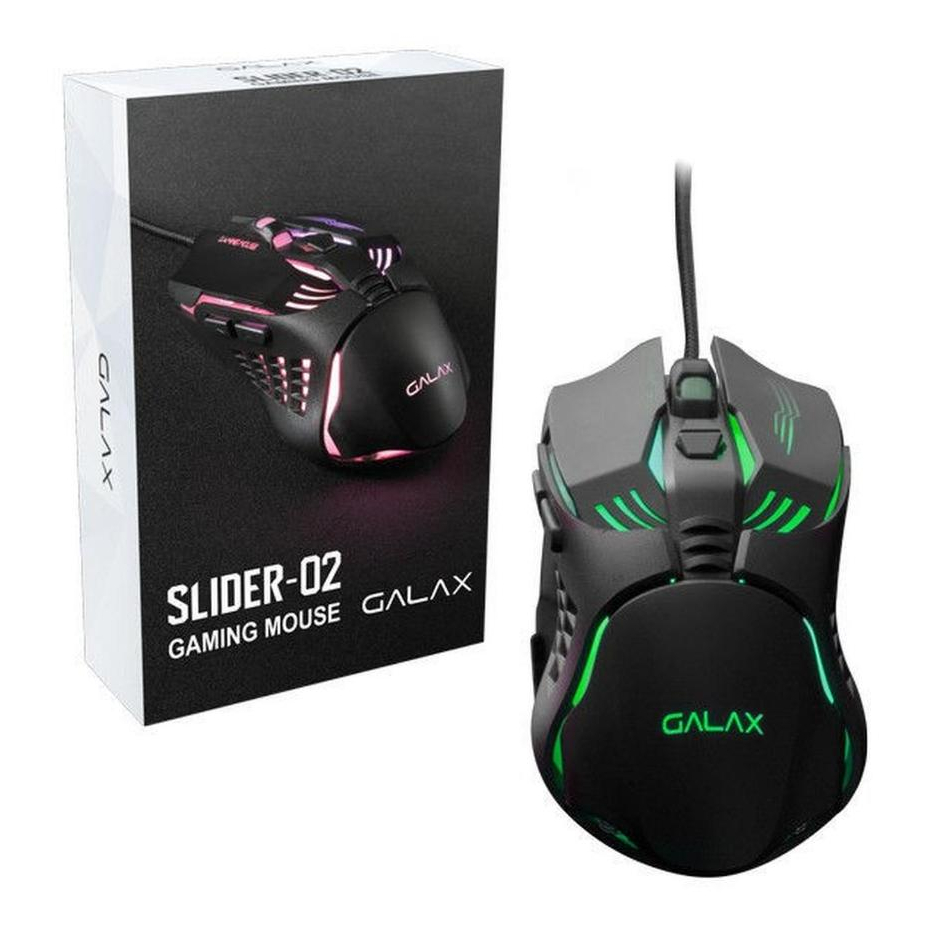 GALAX SLIDER-02 Lighting Effect Wired - 3200DPI - Gaming Mouse