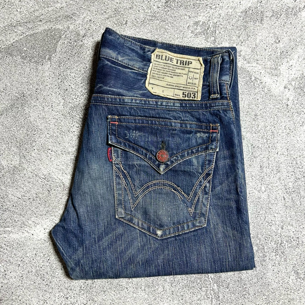 Celana Edwin 503 Flared Denim