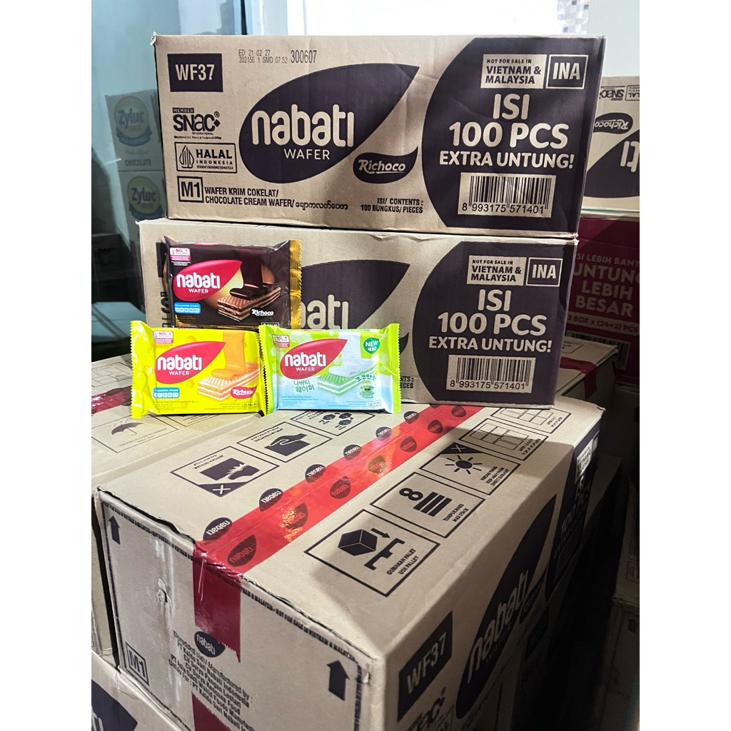 NABATI WAFER 2000 1 DUS ISI 100 BUNGKUS 46GR / NABATI 2000 1 DUS