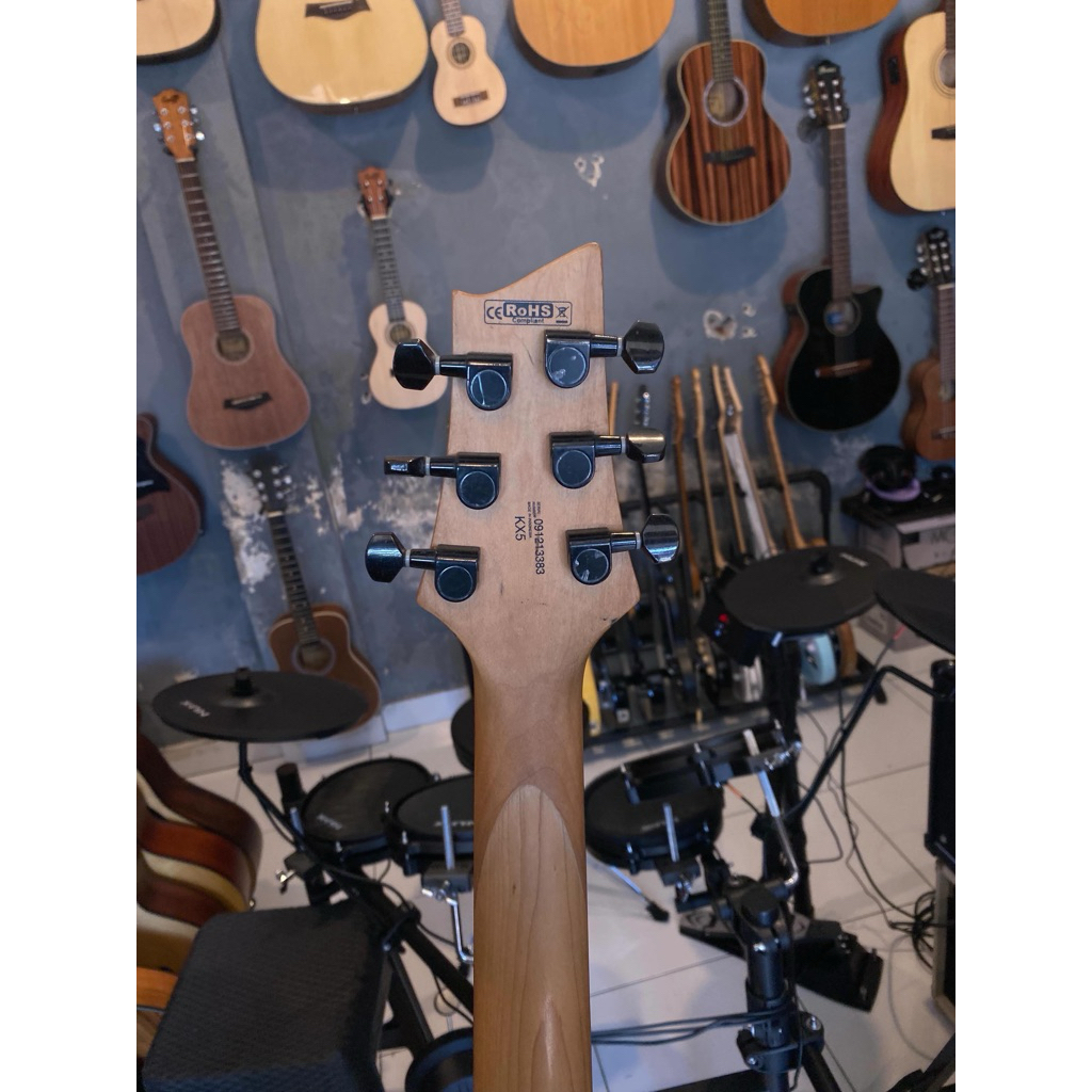 Gitar Elektrik Cort KX5 White Snow
