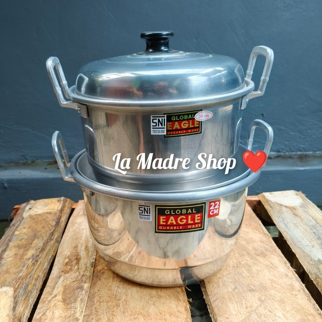 LANGSENG KECIL Dandang Mini Panci kukus - No. 20 - 22 | Harga per buah
