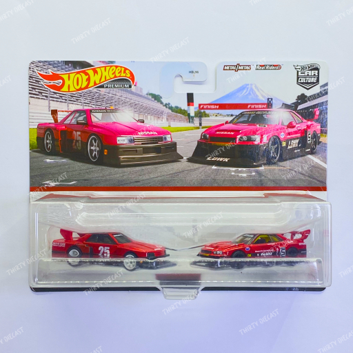 HOTWHEELS TWO PACK NISSAN SKYLINE LBWK SUPER SILHOUETTE