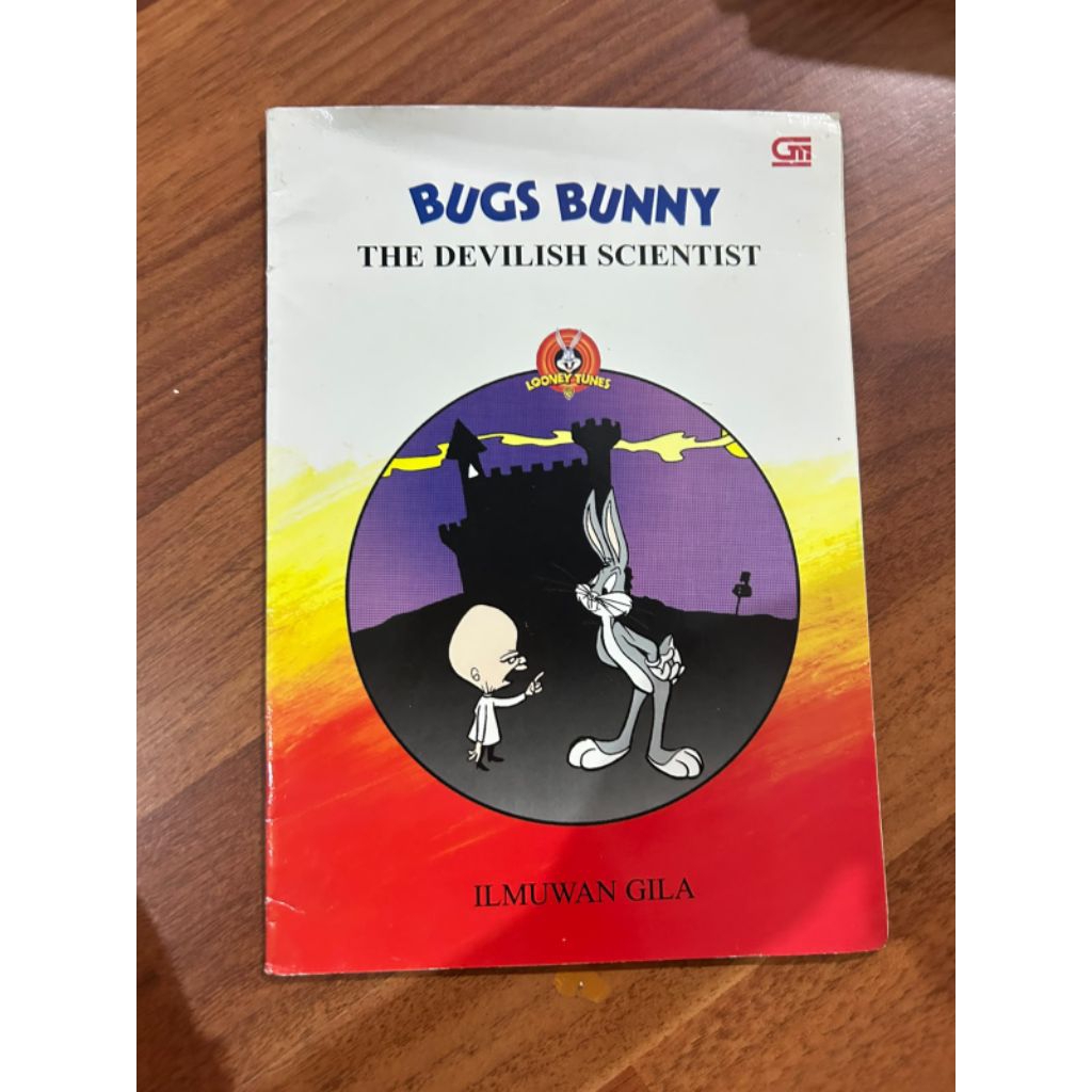 buku - BUGS BUNNY THE DEVILISH SCIENTIST