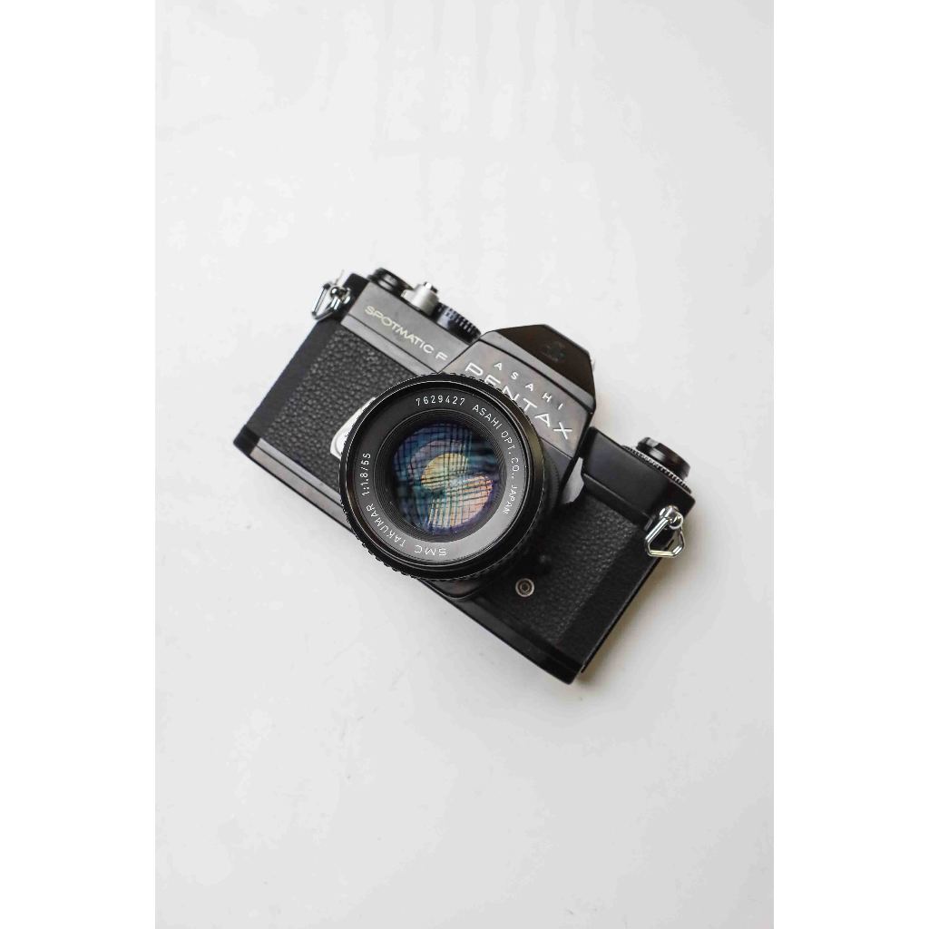 Kamera Analog Pentax Spotmatic-F kit 55mm f1.8 SMC Takumar Super Mulus Normal