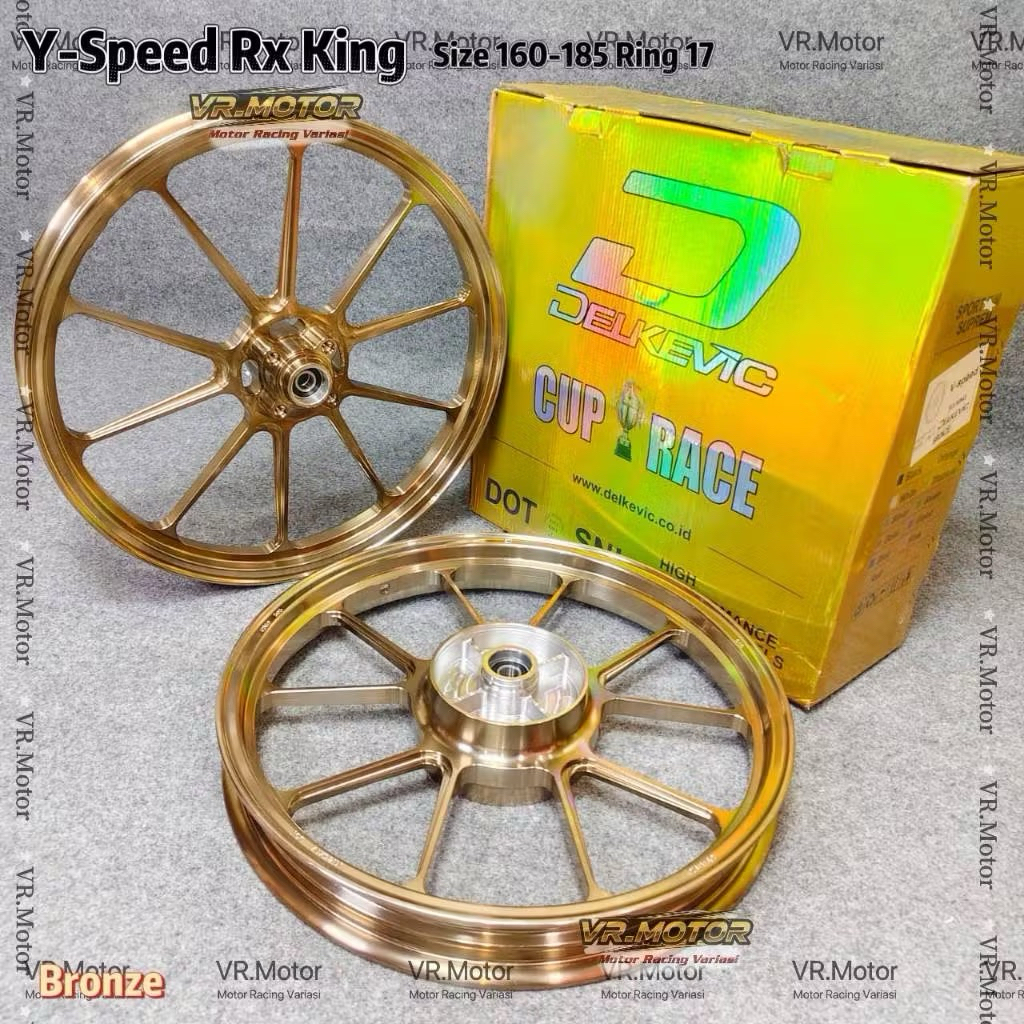 Velg Delkevic V SPEEDY SPEED Palang 10 P10 RX KING Ring 17 RX KING RXK Vspeed Yspeed P10 Original uk