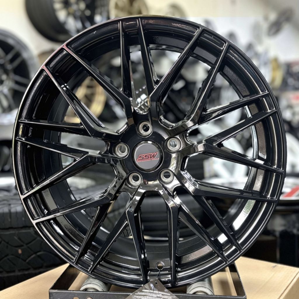 velg mobil r18 S348 ORIGINAL SSW THAILAND r18 pcd 5X108 velg mobil ring 18 velg mobil jaecoo j5 Cher