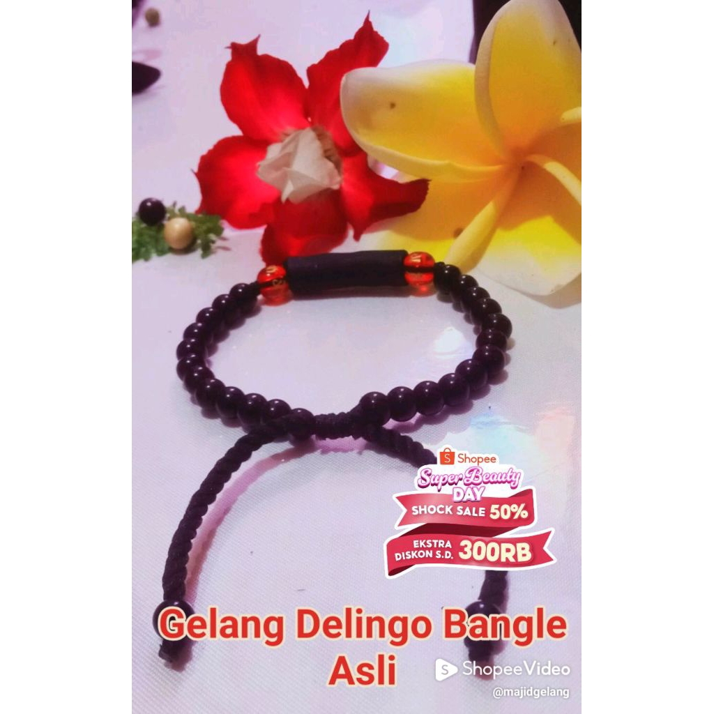 gelang bangle Delingo asli model serut