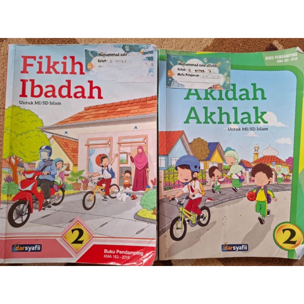 BUKU FIKIH IBADAH / AKIDAH AKHLAK 2 UNTUK MI / SD ISLAM