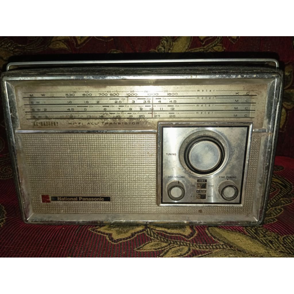 radio antik jadul national/panasonic