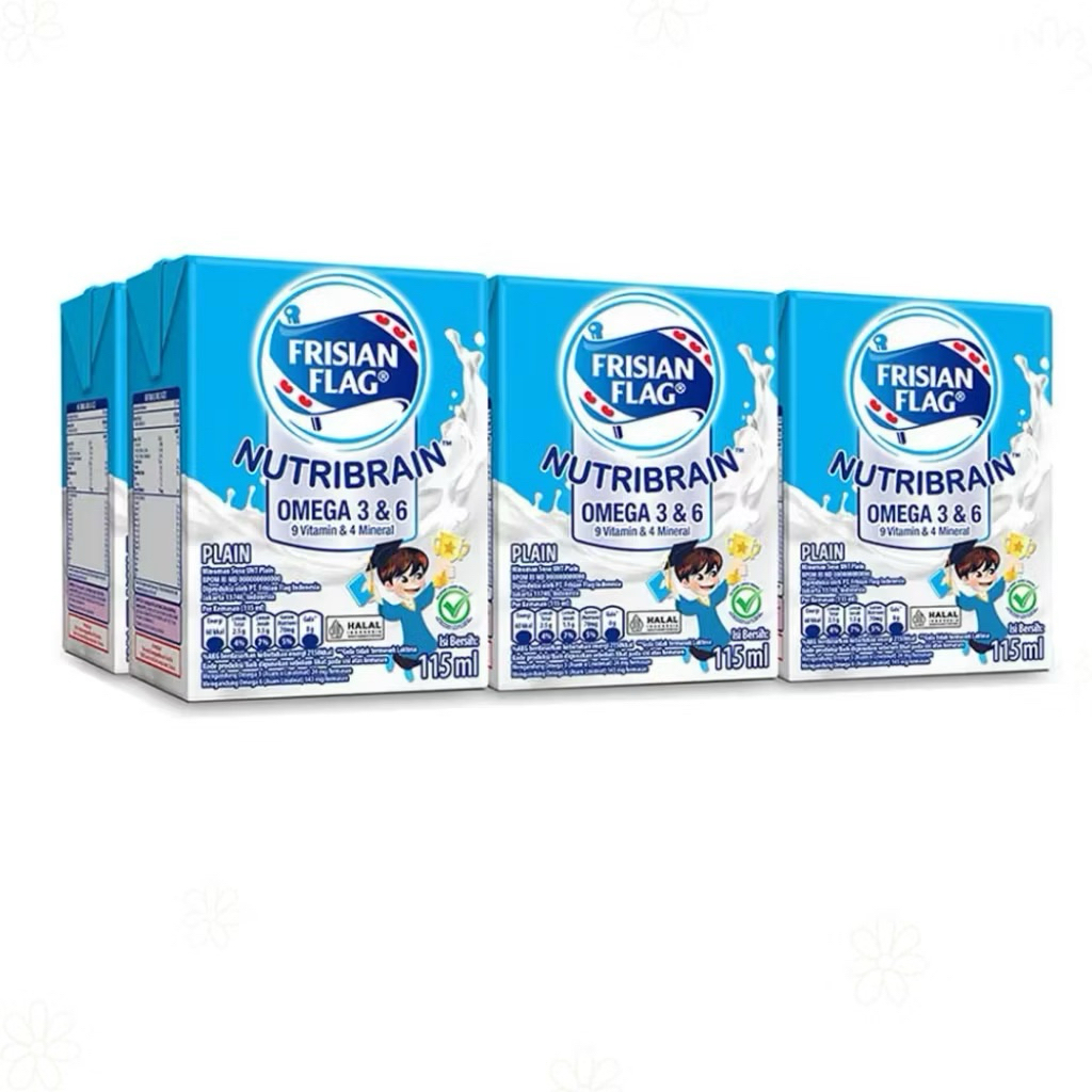 Susu UHT Frisian Flag Nutribrain 115 ml