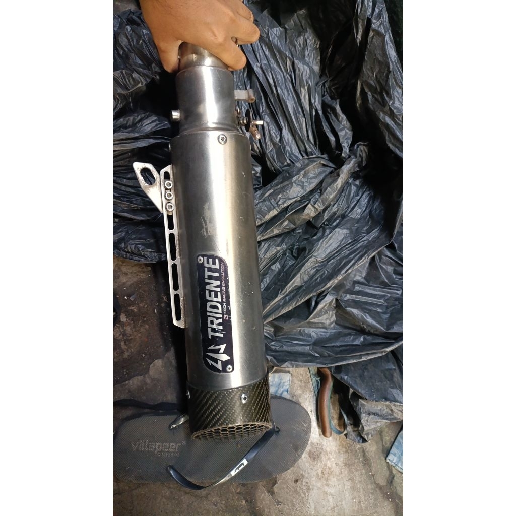 knalpot tridente 3 suara