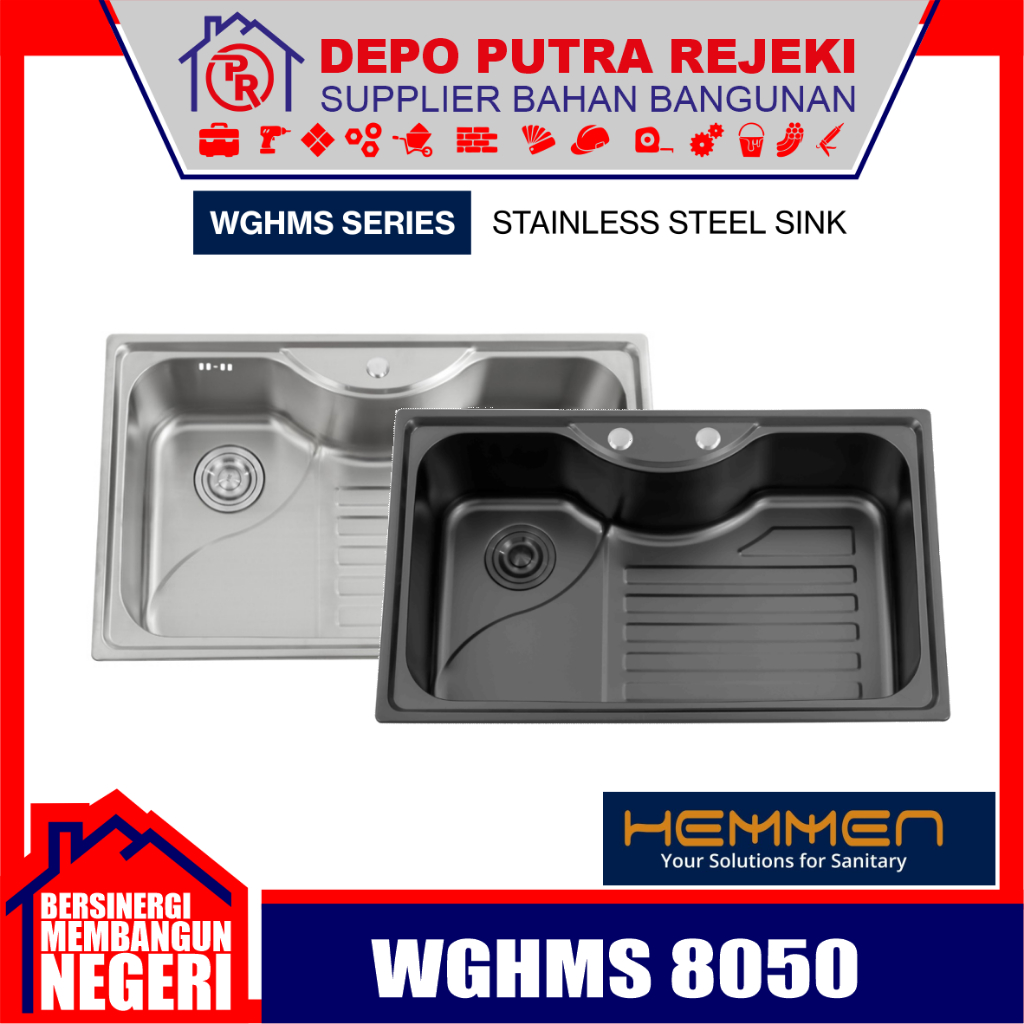 BAK CUCI PIRING HEMMEN WGHMS 8050