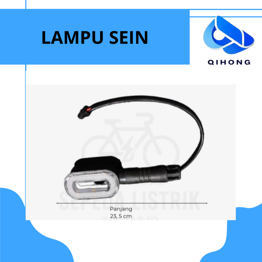 Lampu Sein 1 SET- Sepeda Motor Listrik/ Sepeda Listrik/ Motor Listrik/ Skuter Listrik/ Sepeda Elektr